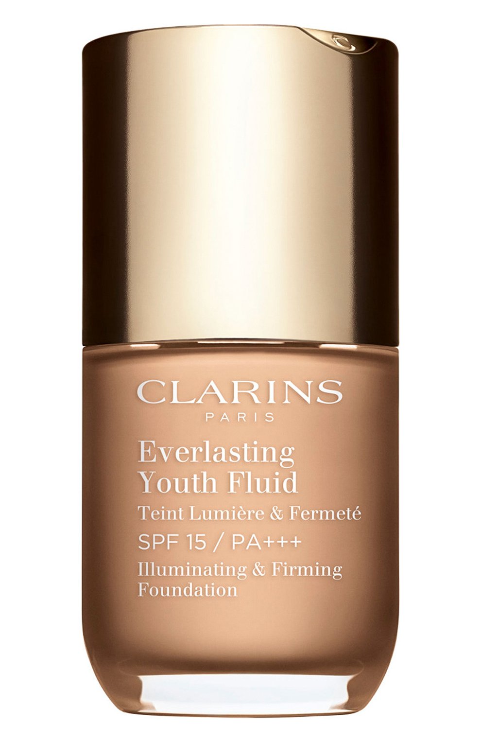 Женское устойчивый тональный флюид everlasting youth fluid spf 15, оттенок 108 CLARINS бесцветного цвета, арт. 80053009 | Фото 1