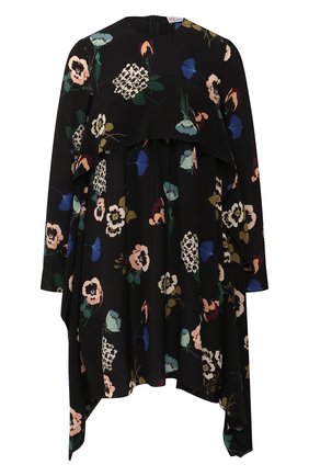 Женское шелковое платье REDVALENTINO черно-белого цвета по цене 78200 руб., арт. SR0VAH85/4HV | Фото 1 Женское шелковое платье REDVALENTINO черно-белого цвета, арт. SR0VAH85/4HV | Фото 1