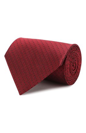 Мужской шелковый галстук ERMENEGILDO ZEGNA красного цвета по цене 13450 руб., арт. Z6E04/1XW | Фото 1 Мужской шелковый галстук ERMENEGILDO ZEGNA красного цвета, арт. Z6E04/1XW | Фото 1