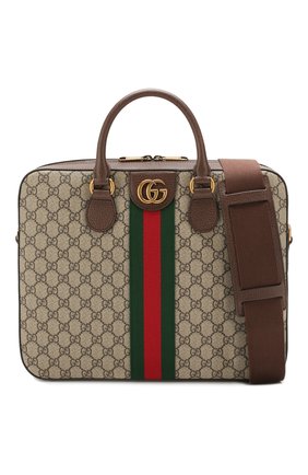 Мужской портфель ophidia gg GUCCI бежевого цвета по цене 119500 руб., арт. 574793/K5IZT | Фото 6 Мужской портфель ophidia gg GUCCI бежевого цвета, арт. 574793/K5IZT | Фото 6