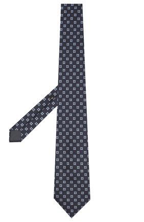 Мужской шелковый галстук ERMENEGILDO ZEGNA темно-синего цвета по цене 13450 руб., арт. Z6E07/1XW | Фото 2 Мужской шелковый галстук ERMENEGILDO ZEGNA темно-синего цвета, арт. Z6E07/1XW | Фото 2