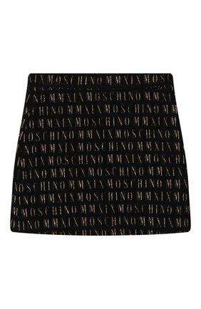 Детская мини-юбка MOSCHINO KID черного цвета по цене 18950 руб., арт. HDJ01N/N0I03/10A-14A | Фото 1 Детская мини-юбка MOSCHINO KID черного цвета, арт. HDJ01N/N0I03/10A-14A | Фото 1