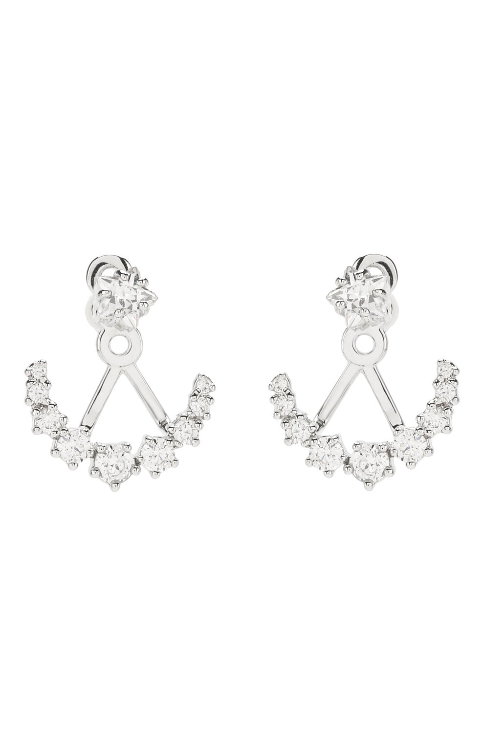 Женские серьги moonsun swarovski x penelope cruz SWAROVSKI серебряного цвета, арт. 5508832 | Фото 1