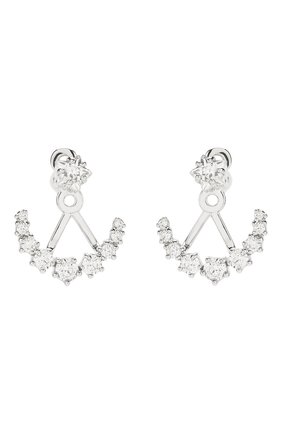 Женские серьги moonsun swarovski x penelope cruz SWAROVSKI серебряного цвета по цене 5980 руб., арт. 5508832 | Фото 1 Женские серьги moonsun swarovski x penelope cruz SWAROVSKI серебряного цвета, арт. 5508832 | Фото 1