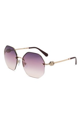 Женские солнцезащитные очки BVLGARI фиолетового цвета по цене 29400 руб., арт. 6122B-2014U6 | Фото 1 Женские солнцезащитные очки BVLGARI фиолетового цвета, арт. 6122B-2014U6 | Фото 1 (Тип очков: С/з; Статус проверки: Проверено, Проверена категория; Оптика Гендер: оптика-женское; Очки форма: Круглые)