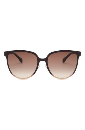 Женские солнцезащитные очки FENDI коричневого цвета по цене 19000 руб., арт. 0328/G 09Q | Фото 3 Женские солнцезащитные очки FENDI коричневого цвета, арт. 0328/G 09Q | Фото 3