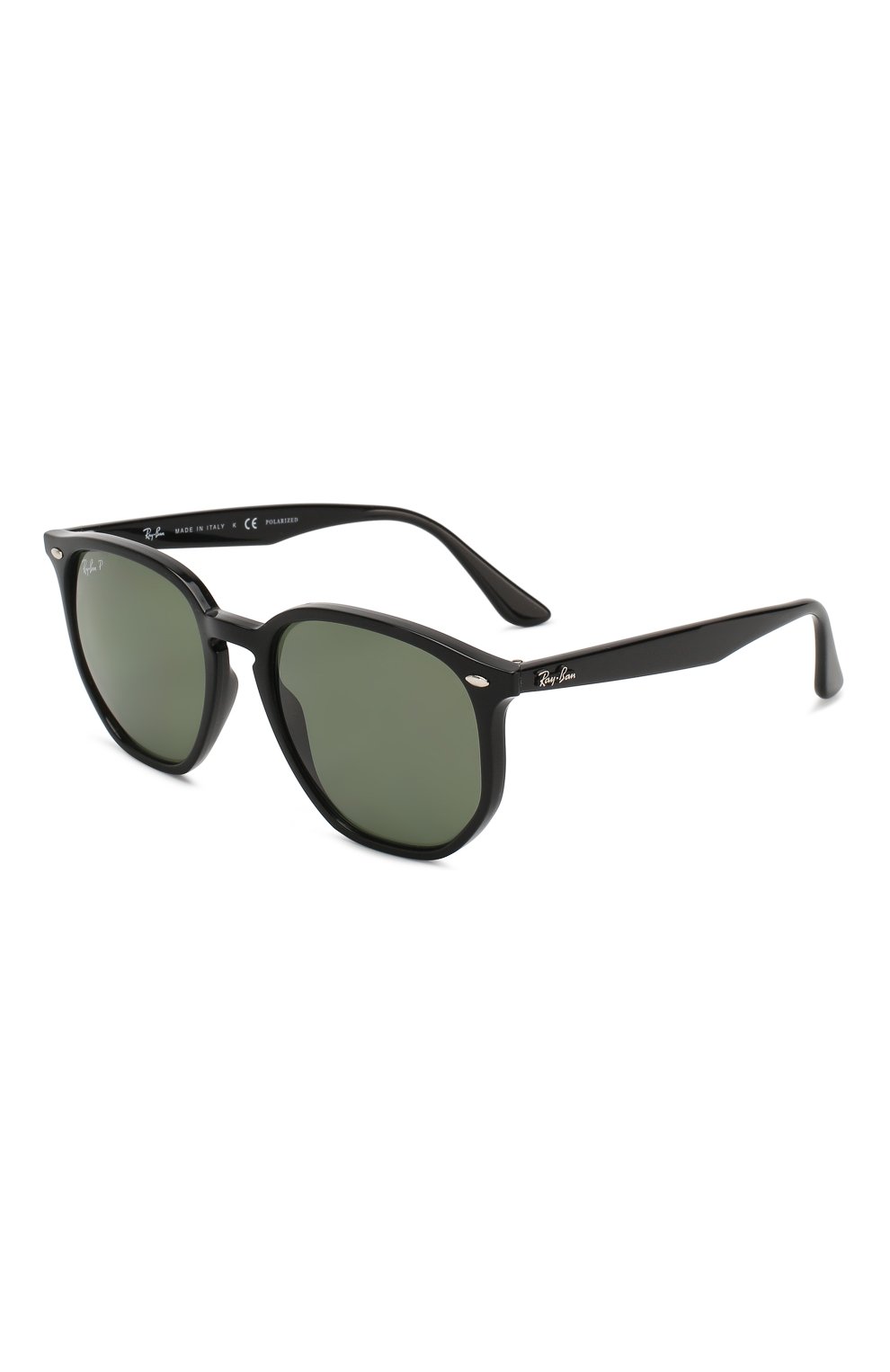 Женские солнцезащитные очки RAY-BAN темно-зеленого цвета, арт. 4306-601/9A | Фото 1
