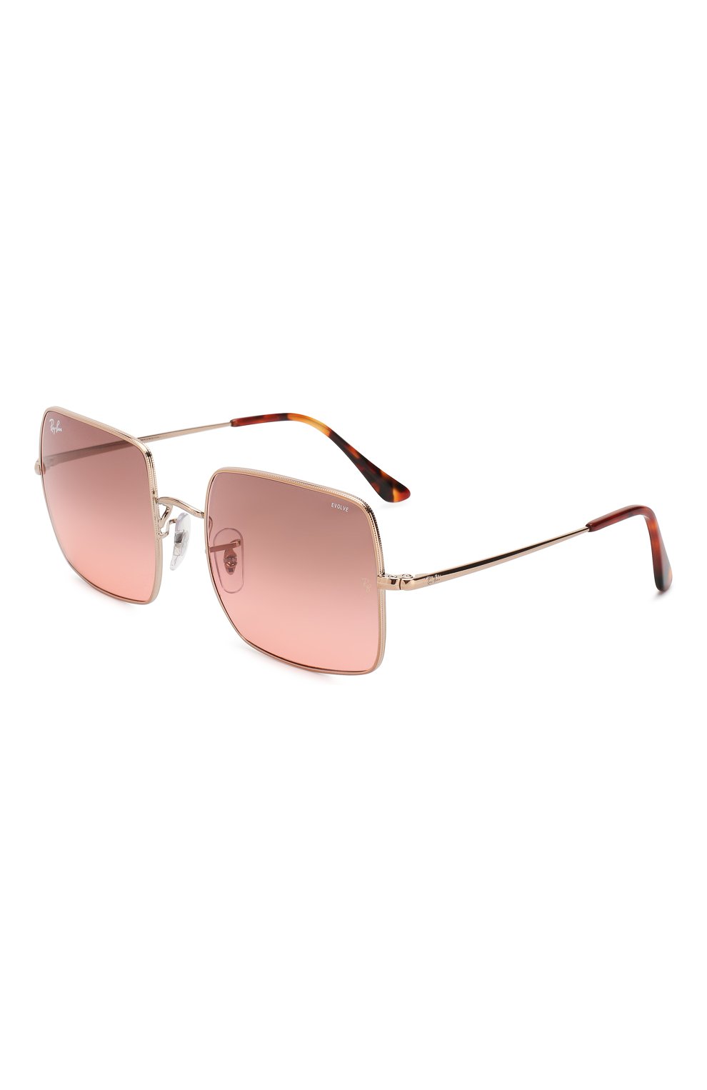 Женские солнцезащитные очки RAY-BAN розового цвета, арт. 1971-9151AA | Фото 1