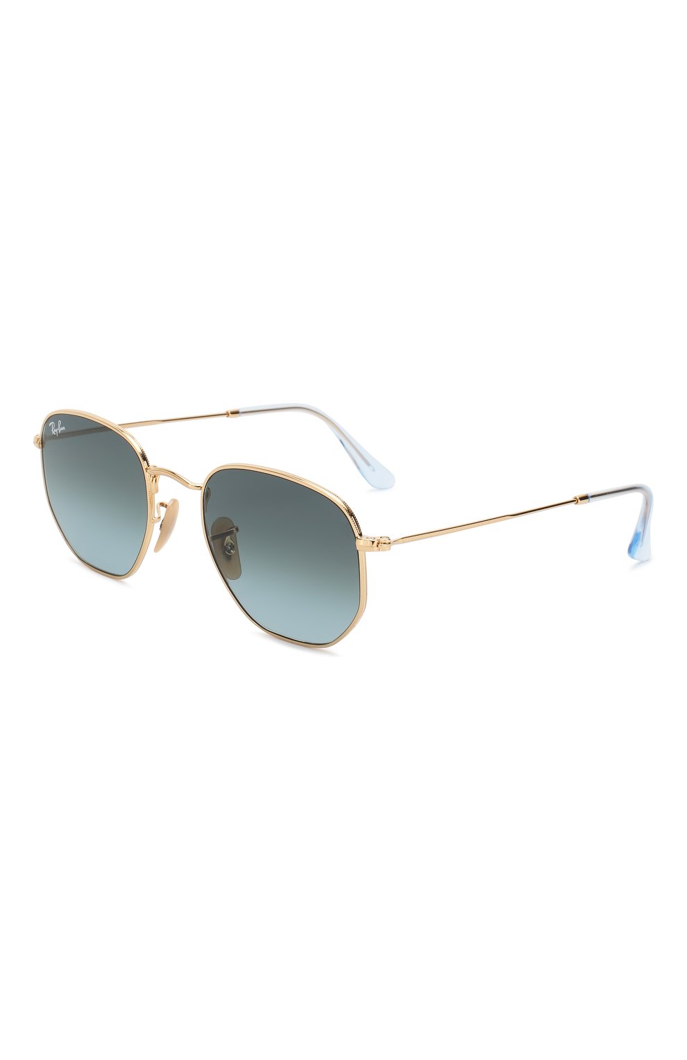 Женские солнцезащитные очки RAY-BAN голубого цвета, арт. 3548N-91233M | Фото 1