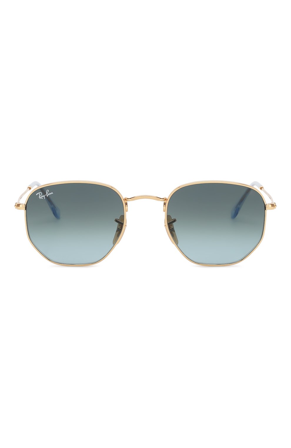 Женские солнцезащитные очки RAY-BAN голубого цвета по цене 11400 руб., арт. 3548N-91233M | Фото 3 Женские солнцезащитные очки RAY-BAN голубого цвета, арт. 3548N-91233M | Фото 3