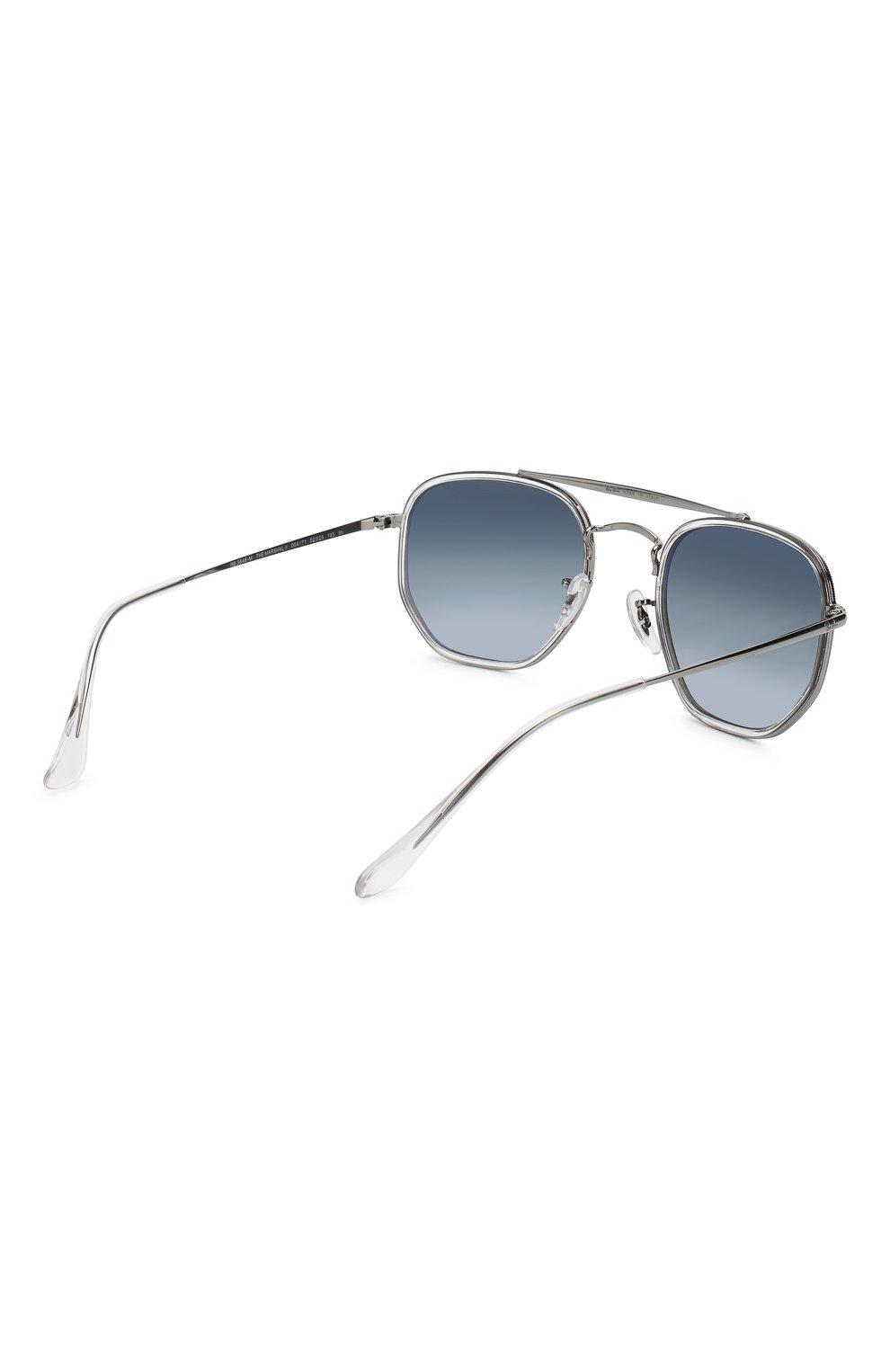 Женские солнцезащитные очки RAY-BAN серого цвета по цене 12100 руб., арт. 3648M-004/71 | Фото 4 Женские солнцезащитные очки RAY-BAN серого цвета, арт. 3648M-004/71 | Фото 4