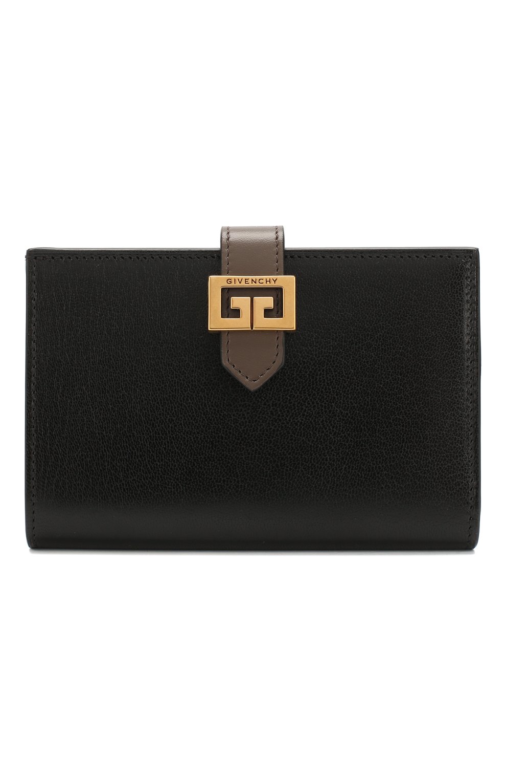 Женские кожаный кошелек gv3 GIVENCHY черного цвета, арт. BB601GB056 | Фото 1