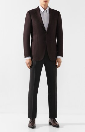 Мужской кожаные дерби BERLUTI коричневого цвета по цене 143500 руб., арт. S4845-001 | Фото 2 Мужской кожаные дерби BERLUTI коричневого цвета, арт. S4845-001 | Фото 2