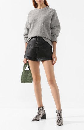 Женская шерстяной свитер ALEXANDERWANG.T светло-серого цвета по цене 35250 руб., арт. 4KC2191071 | Фото 2 Женская шерстяной свитер ALEXANDERWANG.T светло-серого цвета, арт. 4KC2191071 | Фото 2