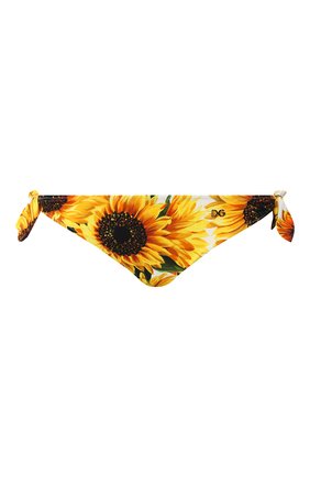 Женский плавки-бикини DOLCE & GABBANA желтого цвета по цене 18300 руб., арт. 02A06J/FSGQQ | Фото 1 Женский плавки-бикини DOLCE & GABBANA желтого цвета, арт. 02A06J/FSGQQ | Фото 1