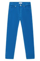 Детские вельветовые брюки INDEE голубого цвета, арт. F0REVER/H0RIZ0N/8Y-10Y | Фото 1 (Девочки Кросс-КТ: Брюки-одежда; Материал внешний: Хлопок; Статус проверки: Проверена категория)