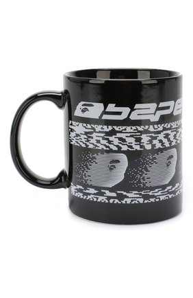 Мужская кружка BAPE черного цвета по цене 2695 руб., арт. 1F80182018 | Фото 2 Мужская кружка BAPE черного цвета, арт. 1F80182018 | Фото 2