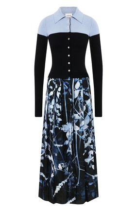 Женское платье-миди SARA ROKA черного цвета по цене 59950 руб., арт. LUMAY PL/FW19-44 | Фото 1 Женское платье-миди SARA ROKA черного цвета, арт. LUMAY PL/FW19-44 | Фото 1
