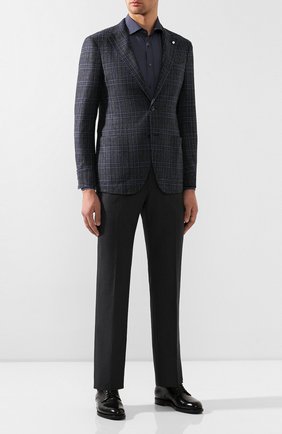 Мужской шерстяные брюки CORNELIANI серого цвета по цене 27300 руб., арт. 845263-9818150/02 | Фото 2 Мужской шерстяные брюки CORNELIANI серого цвета, арт. 845263-9818150/02 | Фото 2