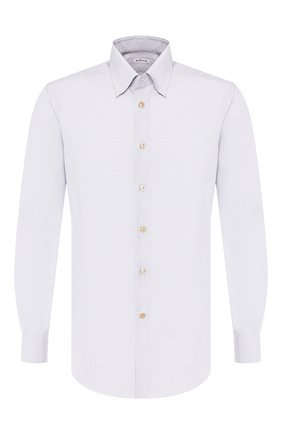 Мужская хлопковая сорочка KITON светло-коричневого цвета по цене 39950 руб., арт. UCCH0706103 | Фото 1 Мужская хлопковая сорочка KITON светло-коричневого цвета, арт. UCCH0706103 | Фото 1