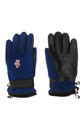 Мужские перчатки MONCLER темно-синего цвета по цене 34100 руб., арт. E2-097-00524-00-53063 | Фото 2 Мужские перчатки MONCLER темно-синего цвета, арт. E2-097-00524-00-53063 | Фото 2