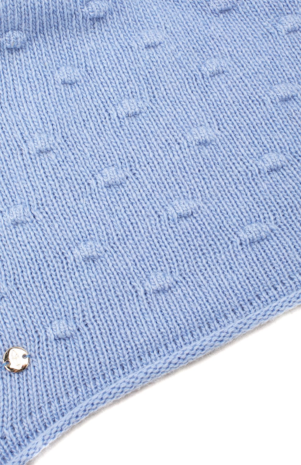 Детского шапка-ушанка bergamo CANOE светло-голубого цвета, арт. 5914044.54 | Фото 3 (Материал: Текстиль, Шерсть; Статус проверки: Требуются правки, Проверена категория)