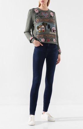 Женские джинсы J BRAND синего цвета по цене 20800 руб., арт. JB001690/A | Фото 2 Женские джинсы J BRAND синего цвета, арт. JB001690/A | Фото 2