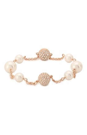 Женский браслет round pearl strand SWAROVSKI золотого цвета по цене 4840 руб., арт. 5373260 | Фото 1 Женский браслет round pearl strand SWAROVSKI золотого цвета, арт. 5373260 | Фото 1