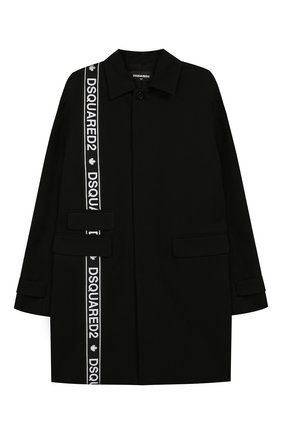Детский тренч DSQUARED2 черного цвета по цене 44950 руб., арт. DQ03NV-D00P1 | Фото 1 Детский тренч DSQUARED2 черного цвета, арт. DQ03NV-D00P1 | Фото 1 (Материал внешний: Полиэстер, Синтетический материал; Рукава: Длинные; Материал подклада: Вискоза; Статус проверки: Проверено; Кросс-КТ: Сезон: демисезон; Ростовка одежда: 12 лет | 152 см, 16 лет | 164 см, 8 лет | 128 см)