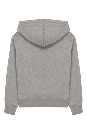 Детский хлопковое худи DSQUARED2 серого цвета по цене 10400 руб., арт. DQ03M4-D00G5 | Фото 2 Детский хлопковое худи DSQUARED2 серого цвета, арт. DQ03M4-D00G5 | Фото 2