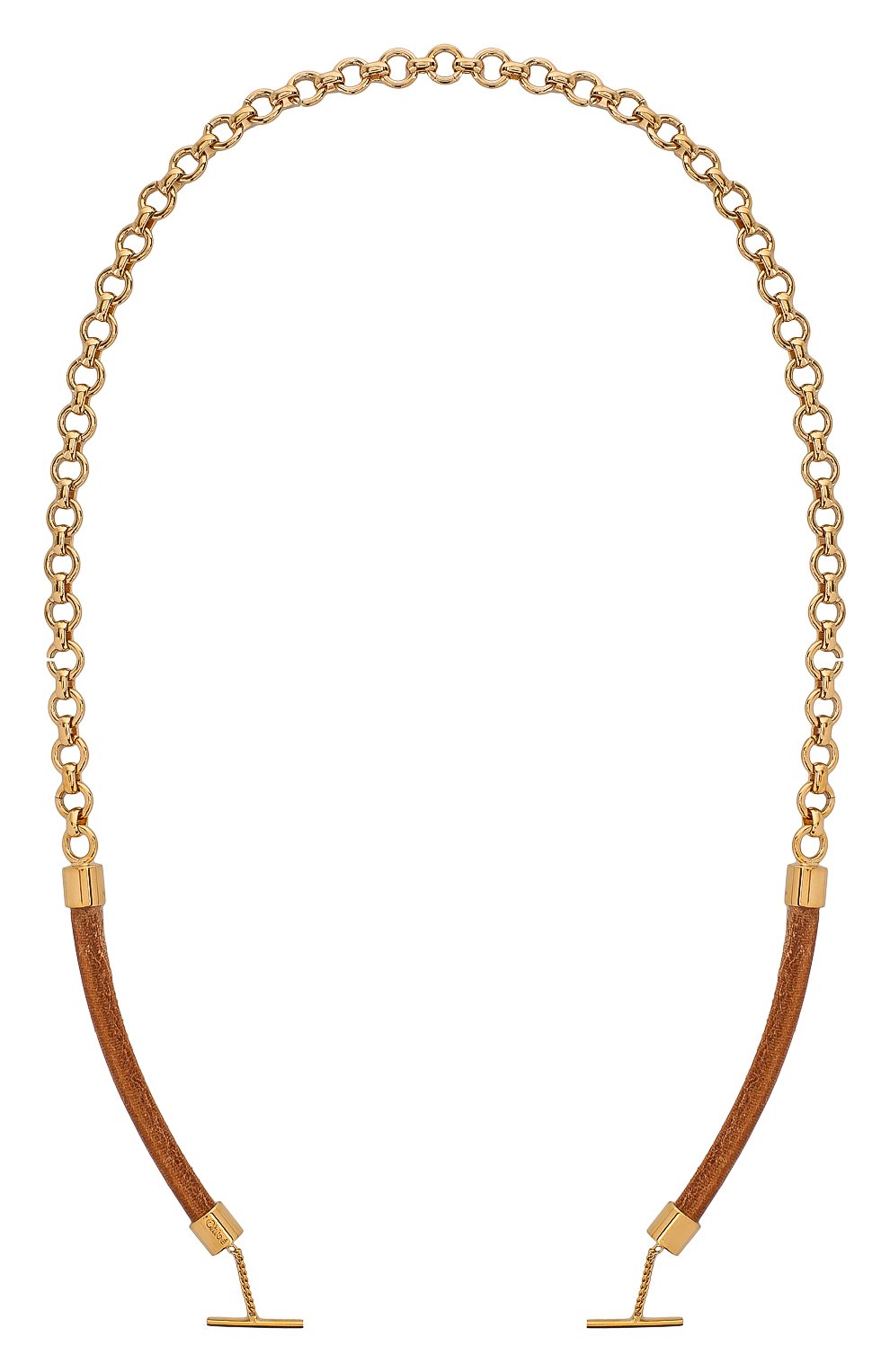 Женская золотая цепочка для очков CHLOÉ — купить за 15450 руб. в ...
