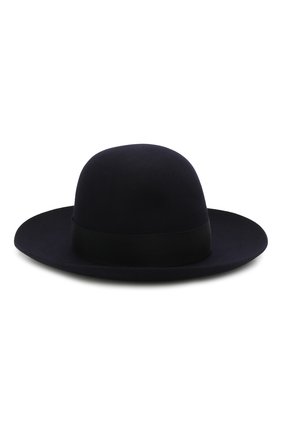 Женская фетровая шляпа BORSALINO темно-синего цвета по цене 33500 руб., арт. 212993 | Фото 2 Женская фетровая шляпа BORSALINO темно-синего цвета, арт. 212993 | Фото 2
