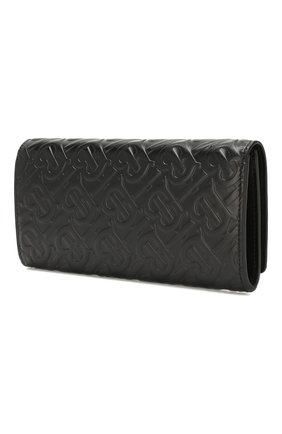 Женские кожаный кошелек BURBERRY черного цвета по цене 36900 руб., арт. 8011605 | Фото 2 Женские кожаный кошелек BURBERRY черного цвета, арт. 8011605 | Фото 2