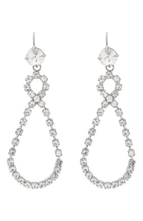 Женские серьги MIU MIU серебряного цвета по цене 26500 руб., арт. 5JO187-2EFK-F0Z2D | Фото 1 Женские серьги MIU MIU серебряного цвета, арт. 5JO187-2EFK-F0Z2D | Фото 1