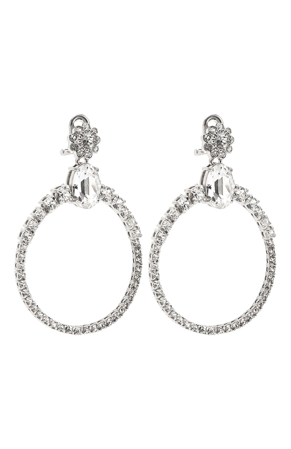 Женские серьги-клипсы MIU MIU бежевого цвета по цене 28500 руб., арт. 5JO373-2ARA-F0QCD | Фото 3 Женские серьги-клипсы MIU MIU бежевого цвета, арт. 5JO373-2ARA-F0QCD | Фото 3