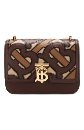 Женская сумка tb small BURBERRY коричневого цвета по цене 155000 руб., арт. 8020325 | Фото 1 Женская сумка tb small BURBERRY коричневого цвета, арт. 8020325 | Фото 1