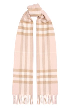 Мужские кашемировый шарф BURBERRY светло-розового цвета по цене 34100 руб., арт. 8016394 | Фото 1 Мужские кашемировый шарф BURBERRY светло-розового цвета, арт. 8016394 | Фото 1
