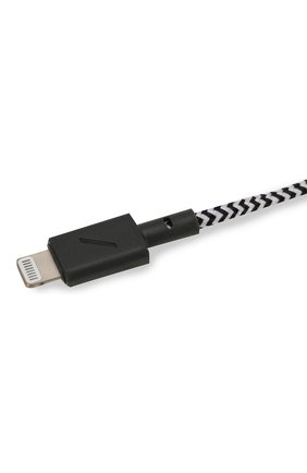 Мужской кабель lightning/3.5mm NATIVE UNION черно-белого цвета по цене 4590 руб., арт. BELT-L-AUX-ZEB | Фото 2 Мужской кабель lightning/3.5mm NATIVE UNION черно-белого цвета, арт. BELT-L-AUX-ZEB | Фото 2