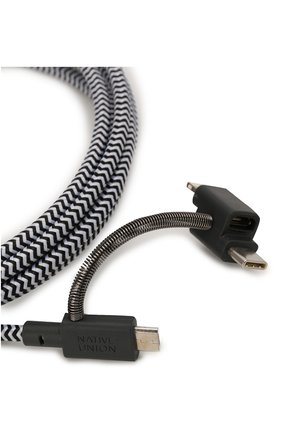Кабель lightning/usb/micro-usb NATIVE UNION черно-белого цвета по цене 0 руб., арт. BELT-KV-ULC-ZEB | Фото 2 Кабель lightning/usb/micro-usb NATIVE UNION черно-белого цвета, арт. BELT-KV-ULC-ZEB | Фото 2 (Региональные ограничения белый список (Axapta Mercury): RU; Статус проверки: Проверена категория)