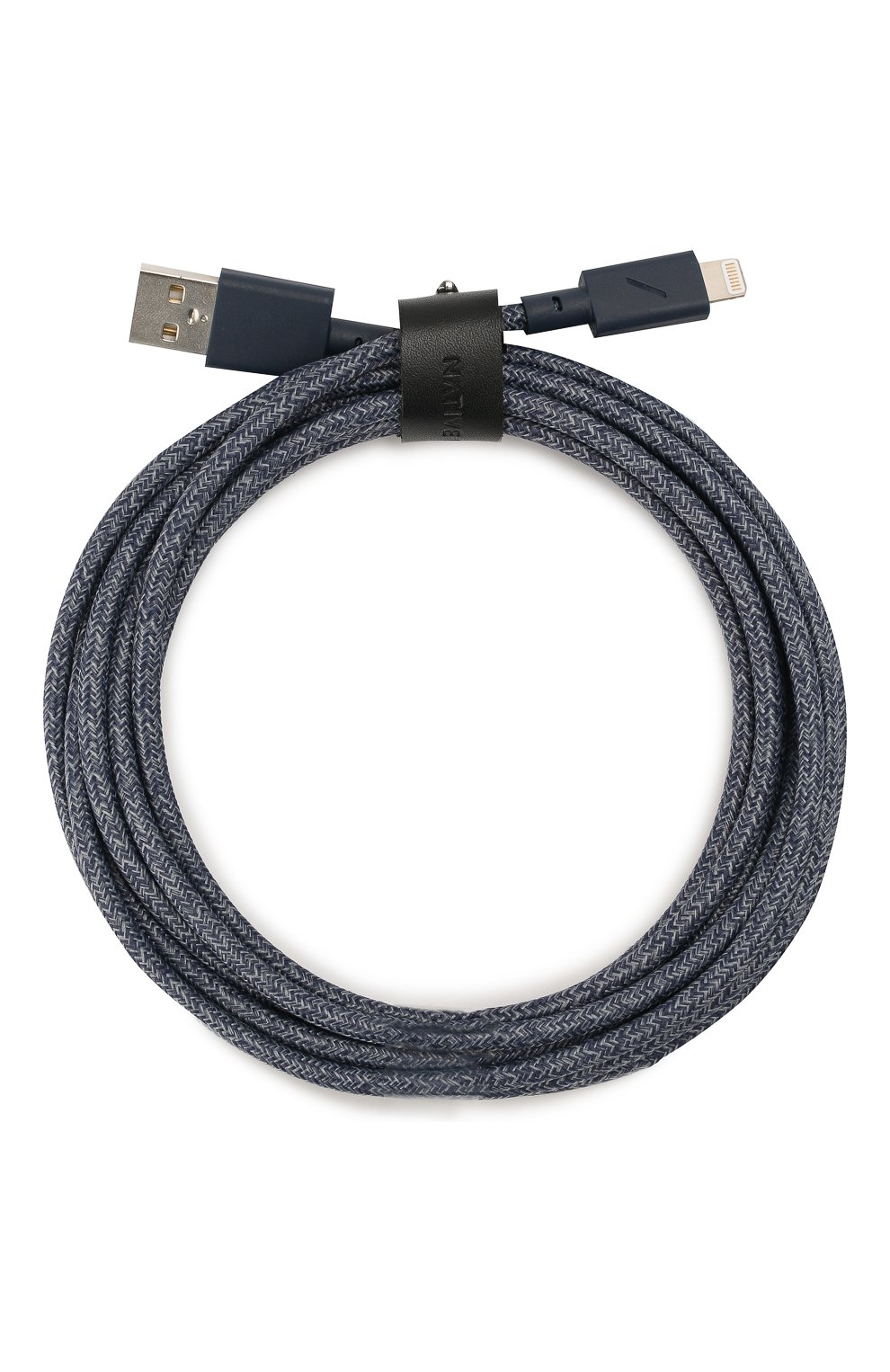 Мужской кабель lightning/usb NATIVE UNION синего цвета, арт. BELT-KV-L-IND-3 | Фото 1
