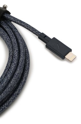 Мужской кабель lightning/usb NATIVE UNION синего цвета по цене 3990 руб., арт. BELT-KV-L-IND-3 | Фото 2 Мужской кабель lightning/usb NATIVE UNION синего цвета, арт. BELT-KV-L-IND-3 | Фото 2