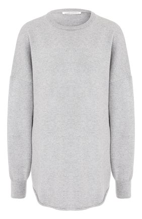 Женская кашемировый свитер EXTREME CASHMERE серого цвета по цене 33750 руб., арт. 102/HERE | Фото 1 Женская кашемировый свитер EXTREME CASHMERE серого цвета, арт. 102/HERE | Фото 1