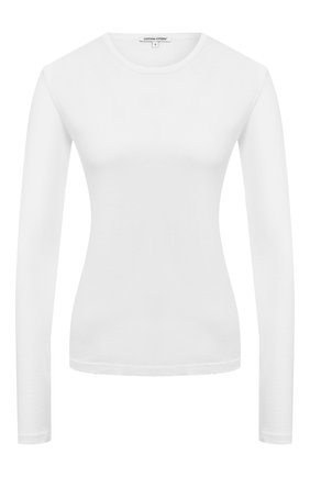 Женская хлопковый лонгслив COTTON CITIZEN белого цвета по цене 8210 руб., арт. W21101 | Фото 1 Женская хлопковый лонгслив COTTON CITIZEN белого цвета, арт. W21101 | Фото 1