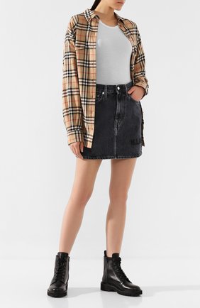 Женская хлопковый лонгслив COTTON CITIZEN белого цвета по цене 8210 руб., арт. W21101 | Фото 2 Женская хлопковый лонгслив COTTON CITIZEN белого цвета, арт. W21101 | Фото 2