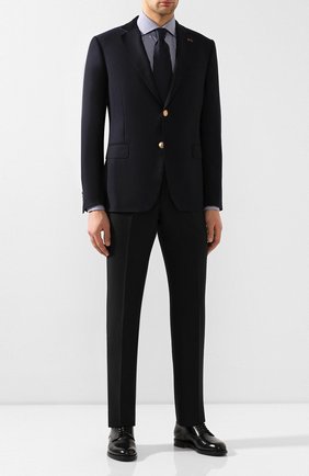 Мужская хлопковая сорочка CORNELIANI синего цвета по цене 19550 руб., арт. 84P100-9811269/00 | Фото 2 Мужская хлопковая сорочка CORNELIANI синего цвета, арт. 84P100-9811269/00 | Фото 2