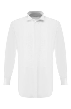Мужская хлопковая сорочка BRIONI белого цвета по цене 99500 руб., арт. RCC80R/PZ04I | Фото 1 Мужская хлопковая сорочка BRIONI белого цвета, арт. RCC80R/PZ04I | Фото 1