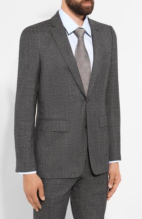 Мужской шерстяной костюм BURBERRY темно-серого цвета по цене 175000 руб., арт. 8013278 | Фото 2 Мужской шерстяной костюм BURBERRY темно-серого цвета, арт. 8013278 | Фото 2