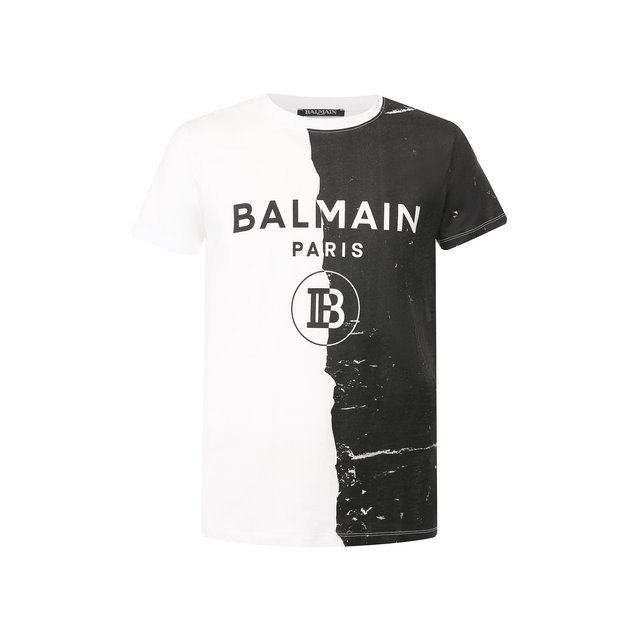 Хлопковая футболка BALMAIN 10509949