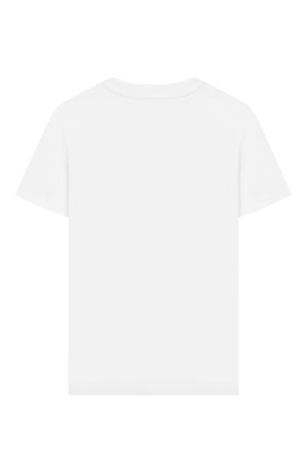 Детская хлопковая футболка STELLA MCCARTNEY белого цвета по цене 3240 руб., арт. 566458/SNJ52 | Фото 2 Детская хлопковая футболка STELLA MCCARTNEY белого цвета, арт. 566458/SNJ52 | Фото 2