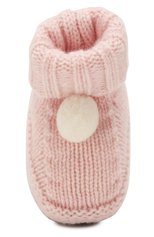 Детские носки из шерсти и кашемира BABY T светло-розового цвета, арт. 19AI143SA | Фото 4 (Статус проверки: Проверена категория)